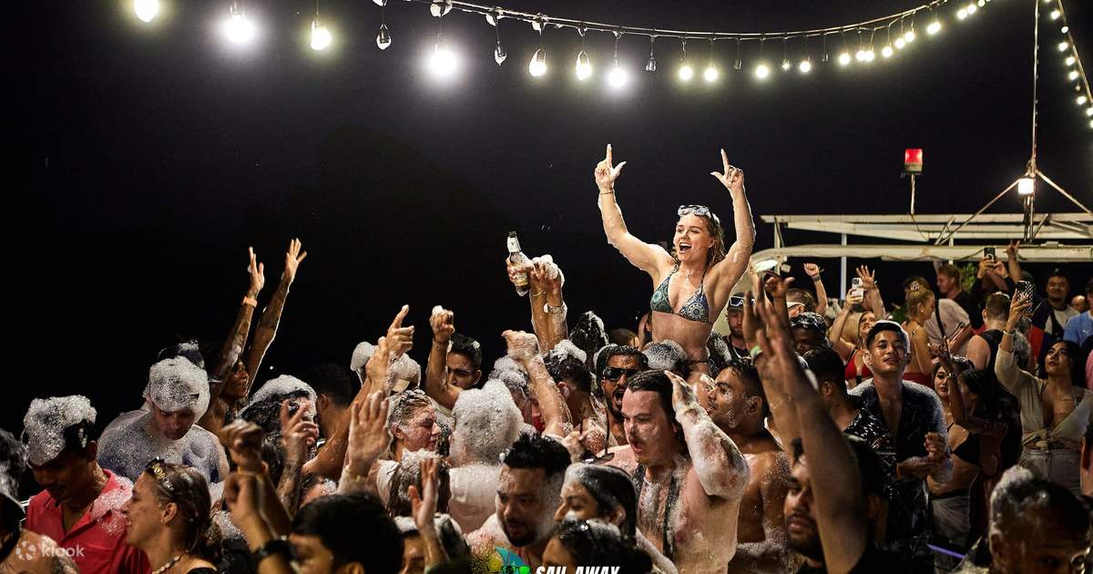 Join In Sail Away Foam Boat Party in Phuket Klook United States